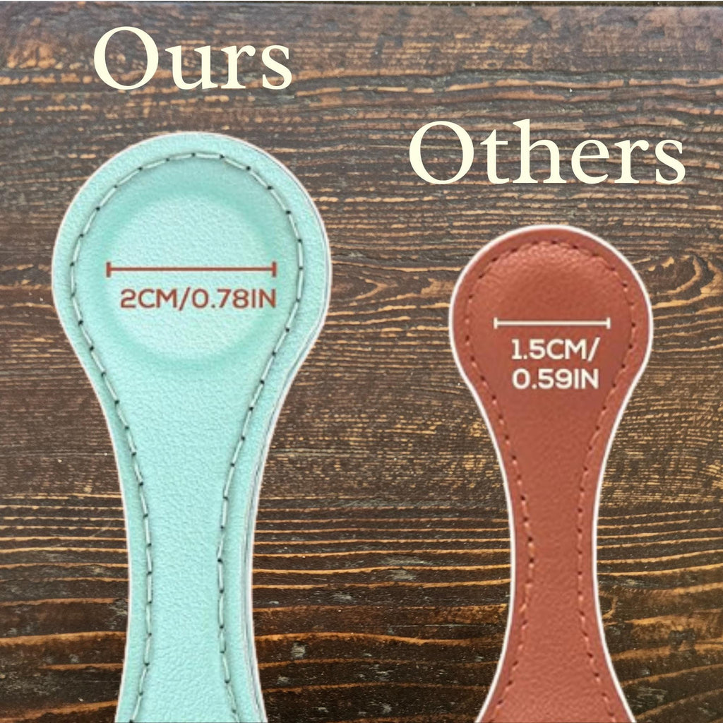 Personalized Book Holder, Custom Name, Perfect Book Lover Gift for Birthday or Anniversary, Personalized Leather Magnetic Bookmark