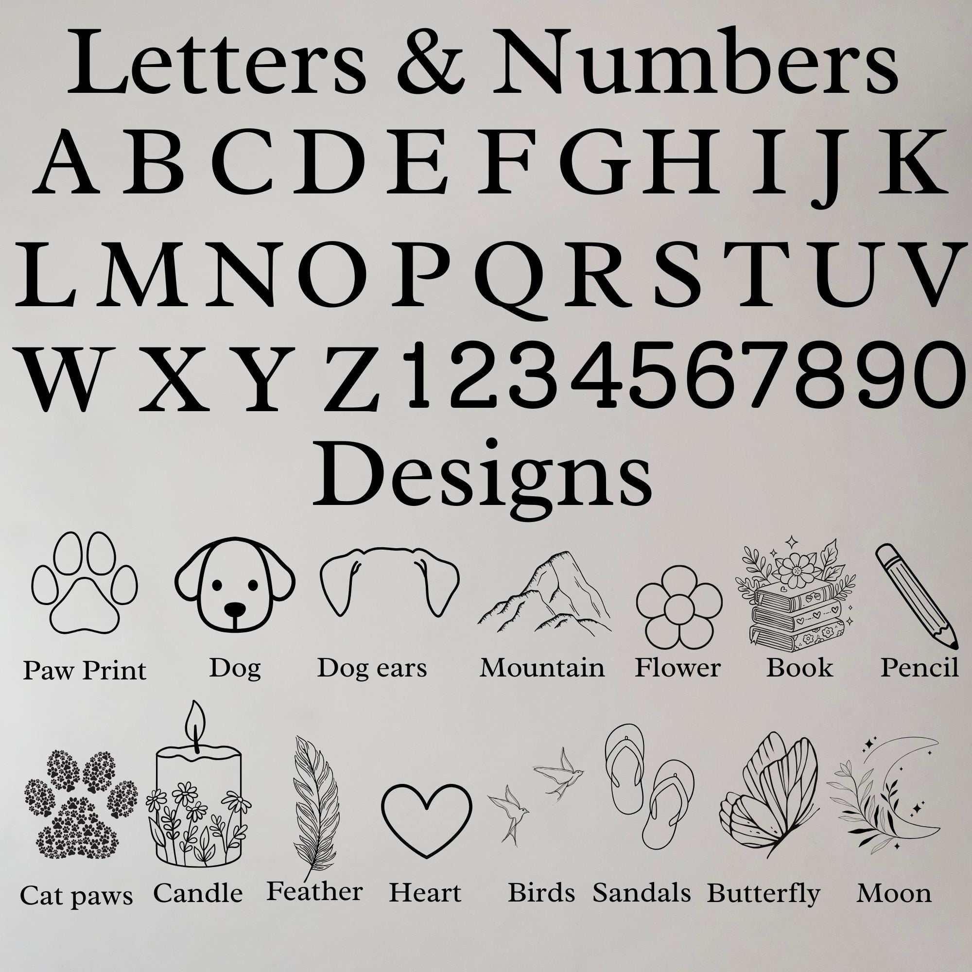 Custom Leather Bookmark with Custom design & Name