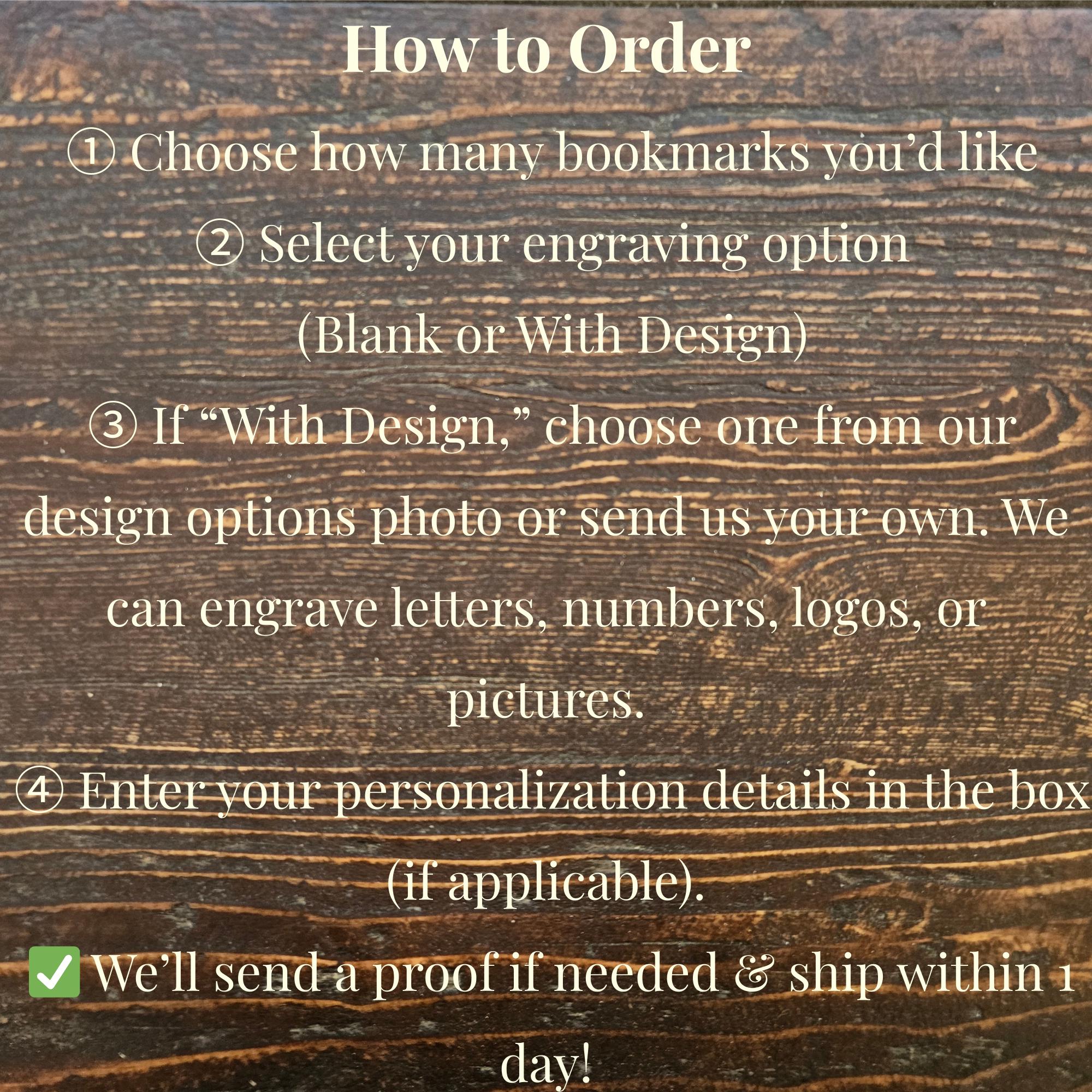 Personalized Book Holder, Custom Name, Perfect Book Lover Gift for Birthday or Anniversary, Personalized Leather Magnetic Bookmark