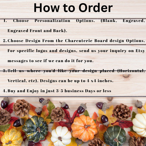 Custom Engraved Mini Bamboo Charcuterie Board - Wedding Gift