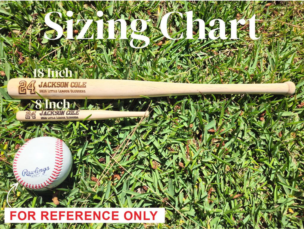 Miniature Engraved Baseball Bat Keepsake – Personalized Wood Bat Gifts for Mother's Day, Birthdays, Weddings, Groomsmen, Little League Teams